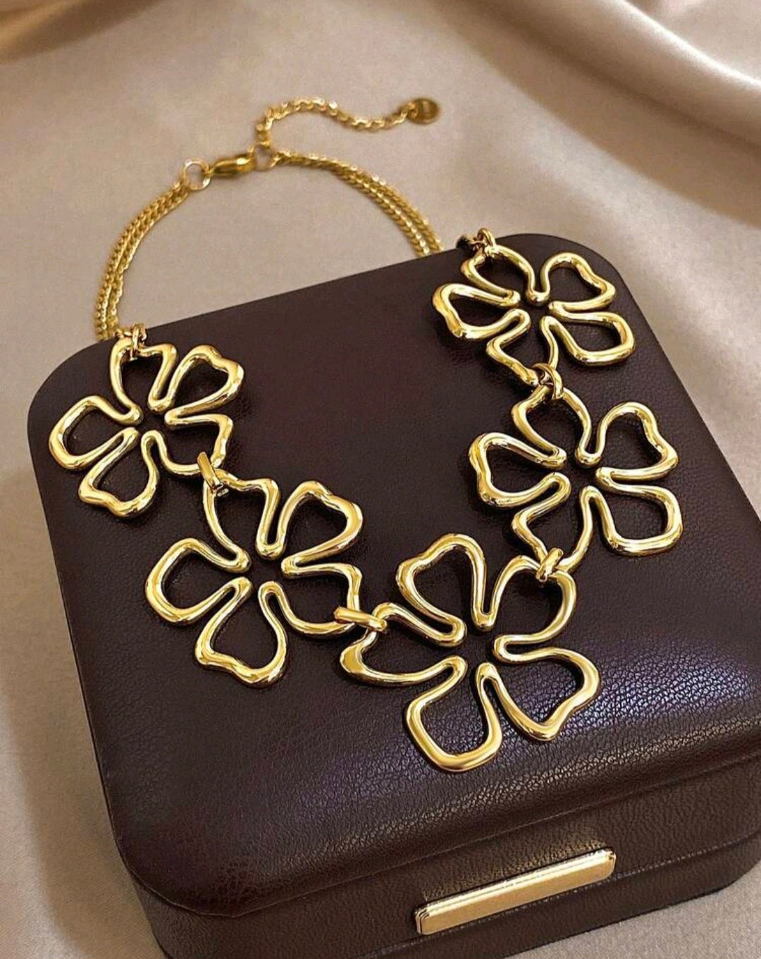 Spring Gold Necklace