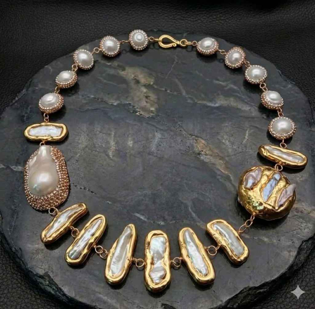 Perla de Agua Dulce Necklace