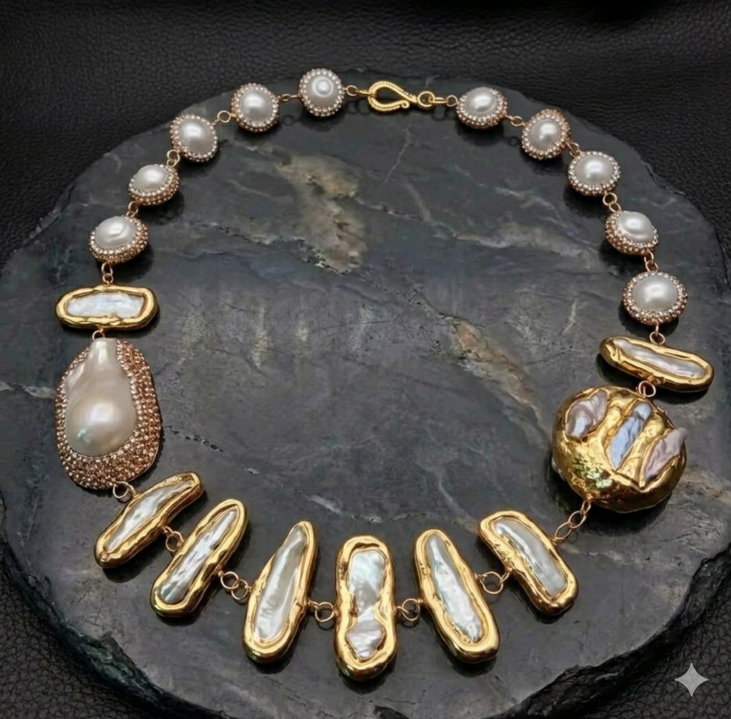 Perla de Agua Dulce Necklace