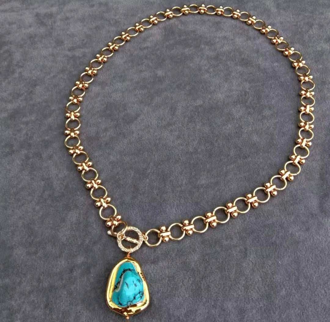 Piedra Azul turquoise Necklace