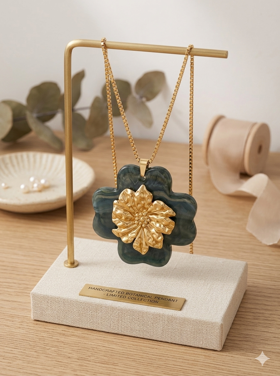 Botanical Pendat Necklace