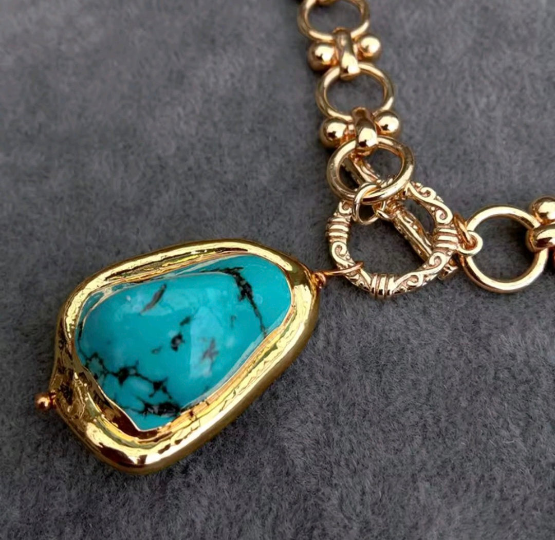 Piedra Azul turquoise Necklace